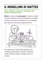 anteprima - Materiale di supporto/inclusione - Il modellino di Matteo - Pagina di copertina