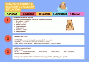 Vista previa - Hojas de trabajo - Mi guía para aprender a redactar. - página 1