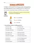 Vorschau - Arbeitsblätter - Präteritum (Mitvergangenheit) Arbeitsblätter - Deckblatt