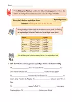 Vorschau - Arbeitsblätter - Präteritum (Mitvergangenheit) Arbeitsblätter - Seite 2