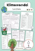 Vorschau - Arbeitsblätter - Klimawandel Lerntheke Klasse 3 + 4 - Deckblatt