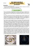 Vorschau - Arbeitsblätter - Frühe Neuzeit der Wandel des Weltbildes - Deckblatt