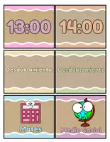 Vista previa - Decoración del aula - PLANIFICADOR Y HORARIO DE AULA EDITABLE + PLANTILLA CANVA 🎨 - página 3