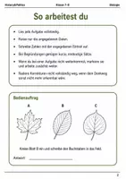 Vorschau - Arbeitsblätter - Basisscreening Biologie Klasse 7–8 Messdaten - Seite 1