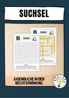 Vorschau - Spiele - Suchsel (Jugendliche in der Rechtsordnung) - Deckblatt