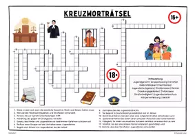 Vorschau - Quiz - Kreuzworträtsel (Jugendliche in der Rechtsordnung) - Seite 1
