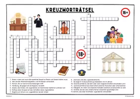 Vorschau - Quiz - Kreuzworträtsel (Jugendliche in der Rechtsordnung) - Seite 3