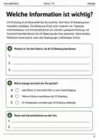 Vorschau - Arbeitsblätter - Basisscreening Biologie Klasse 7–8 Prävention - Seite 3