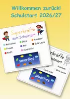 Vorschau - Anderer Materialtyp - Willkommensgeschenk zum Schulstart - Deckblatt