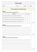 Vorschau - Klassenarbeiten - Klassenarbeit (Jugendliche in der Rechtsordnung) - Seite 1