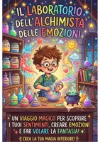 anteprima - Font originali - Il laboratorio dell'alchimista delle emozioni - Educazione Emotiva e Scrittura Creativa - Pagina di copertina