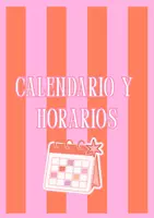 Vista previa - Para docentes: organización, planificación y formación - Cuaderno docente curso 2026-2027: Rayas rosas - página 3
