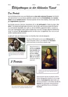 Vorschau - Arbeitsblätter - Bildgattungen in der bildenden Kunst – Unterrichtspräsentation - Seite 1
