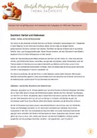 Vorschau - Arbeitsblätter - Sachtexte verstehen “Herbst und Halloween” Prüfung 2027 - Seite 2