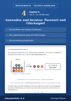 Vorschau - selbst erstellte Cliparts/Grafiken - Kapitel 4 Passwort und Glücksspiel Selbstlernkurs - Deckblatt