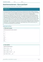 Vorschau - Arbeitsblätter - Materialpaket – Mathematik Klasse 1 – Arbeitsblätter - Seite 1