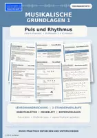 Vorschau - Stundenentwürfe - Musikalische Grundlagen 1 – Puls und Rhythmus - Deckblatt