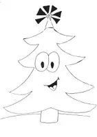 Vorschau - Arbeitsblätter - Weihnachtsbäume Comic lustig Grundschule Klasse 1-4 Advent - Seite 2