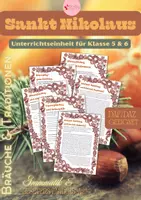 Vorschau - Unterrichtsreihen - Nikolaus Bundle – Alles in einem Sack – Grammatik & Leseverständnis - Seite 1