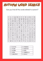 Vorschau - Arbeitsblätter - Autumn holidays- Wortschatzübungen - Seite 1