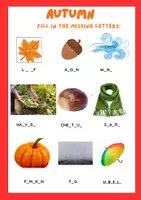 Vorschau - Arbeitsblätter - Autumn holidays- Wortschatzübungen - Seite 2