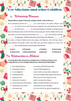 anteprima - Esercizi - Sankt Nikolaus Sinterklaas und Santa Claus – Der Heilige und seine Gehilfen NATALE NEL MONDO - Pagina 3