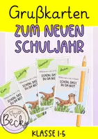 Vorschau - Anderer Materialtyp - Willkommensgruß zum Schuljahresbeginn (Otter) - Deckblatt