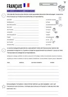 Vorschau - Arbeitsblätter - Französisch Einkaufen Vokabelliste + Aufgaben - Seite 2