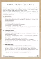 Vista previa - Refuerzo / NEE / Materiales de apoyo - Alfabet dactilològic català - página 1