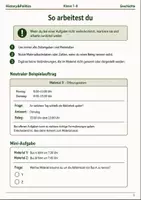Vorschau - Arbeitsblätter - Kontinuität und Wandel Basisscreening Klasse 7–8 - Seite 1
