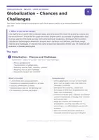 Vorschau - Unterrichtsreihen - Globalisierung im Englischunterricht | Chancen & Herausforderungen | Sek II - Seite 1