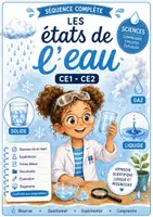 Aperçu - Préparation de séquence / Séquence complète - Les 3 états de l'eau - séquence complète - Page de couverture