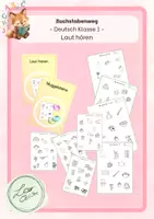 Vorschau - Arbeitsblätter - Materialpaket zur Buchstabeneinführung - Seite 1