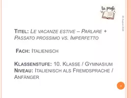 Vorschau - Arbeitsblätter - Le vacanze estive_Italiano - Seite 3