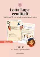 Vorschau - Stundenentwürfe - Lotta Lupe ermittelt – Fall 2 | Detektiv-Rätsel für Klasse 2 | Deutsch, Mathe & Logik - Deckblatt