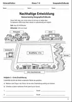 Vorschau - Arbeitsblätter - Geographie Basisscreenings Klasse 7–8 - Seite 1