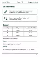 Vorschau - Arbeitsblätter - Naturgefahren Basisscreening Klasse 7–8 - Seite 1