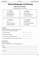 Vorschau - Arbeitsblätter - Mensch-Umwelt-Beziehungen Basisscreening Klasse 7–8 - Seite 2