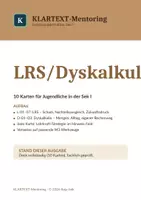 Vorschau - Aufgabenkarten - LRS/Dyskalkulie-Deck — 10 Karten für Jugendliche (Sek I) - Deckblatt