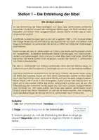 Vorschau - Stationenlernen - Stationenlernen Bibel - inklusive Lösung und Verlaufsplanung - Seite 2