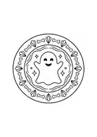 Vorschau - Arbeitsblätter - Herbst, Halloween, Kunst, Malen, Mandala, Ausmalen - Seite 3