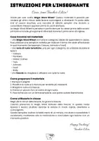 anteprima - Programmi scolastici / Materiali per docenti - End of Lesson Routine 1 - Magic Word Wheel - Pagina 1