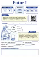 Vorschau - Arbeitsblätter - Arbeitsblatt Futur I (inkl. 3 interaktiver, digitaler Übungen) - Seite 2