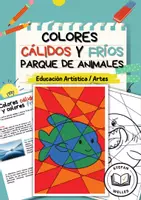Vista previa - Manualidades / Dibujos para colorear - Colores cálidos y fríos - Parque de animales - Portada