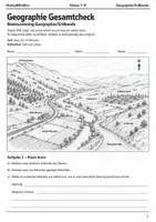 Vorschau - Arbeitsblätter - Geographie Gesamtcheck Klasse 7–8 - Deckblatt