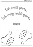 Vorschau - Unterrichtsreihen - DaZ / DaF / Deutsch - Gern oder nicht gern? - MATERIALPAKET - Seite 3