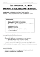 Vorschau - Unterrichtsreihen - La memoria de los seres perdidos: Komplettes Begleitmaterial - Deckblatt