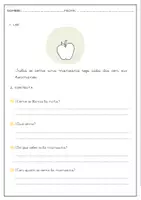 Vista previa - Hojas de trabajo - COMPRENSIÓN LECTORA FRASE SIMPLE. 10 FICHAS - página 3