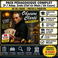 Aperçu - Préparation de séquence / Séquence complète - 3è-Stylistique-séq.complète 6 séances+clip figures de style - Page de couverture