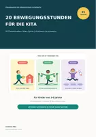 Vorschau - Stundenentwürfe - 20 Bewegungsstunden für die Kita – 20 Themenwelten à 45 Minuten - Deckblatt